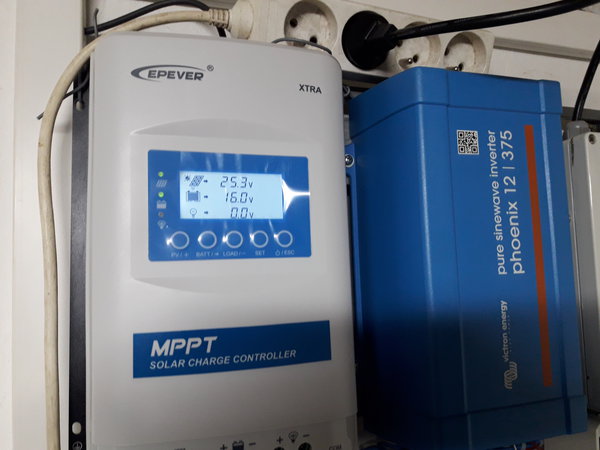 EPsolar MPPT-100VDC / 40A séria XTRA