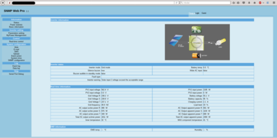 SNMP WebCard Pro