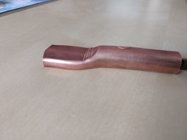 měď průměr 14mm, tloušťka montážní plochy 6,5mm