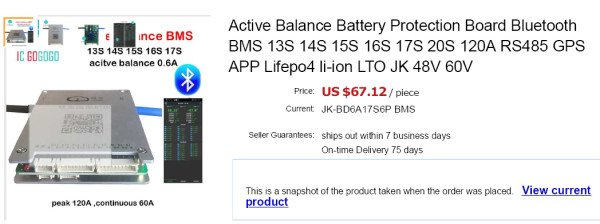 JK BMS JK-BD6A17S6P