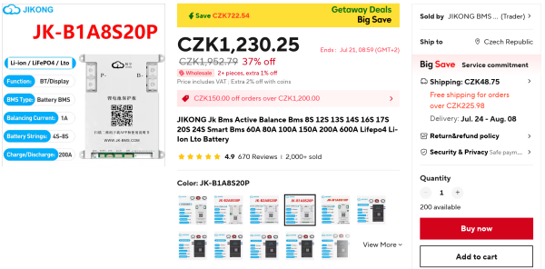 Screenshot 2025-07-14 at 17-56-26 JIKONG Jk Bms Active Balance Bms 8S 12S 13S 14S 16S 17S 20S 24S Smart Bms 60A 80A 100A 150A 200A 600A Lifepo4 Li-Ion Lto Battery - AliExpress.png