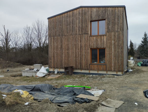 JV stěna pro instalaci 5,46x5,6m