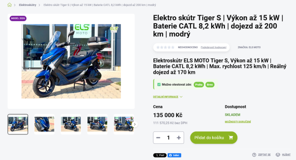 Elektro skútr Tiger S Výkon až 15 kW Baterie CATL 8 2 kWh dojezd až 200 km modrý - els-moto.cz.png