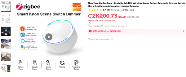 Tuya ZigBee Smart Knob Switch DIY Wireless Scene Button Rotatable Dimmer Switch Home Appliances Automation Linkage Remoter.png